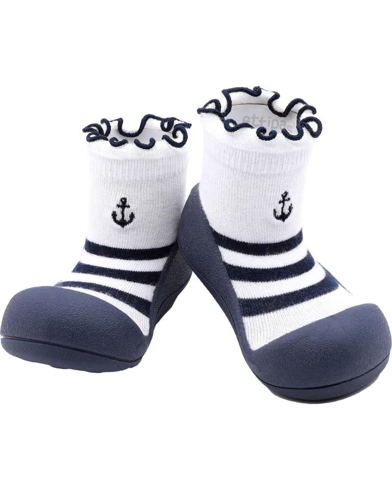 ATTIPAS ZAPATILLAS 48658783699283 EN NEGRO PARA BEBE BLANCO