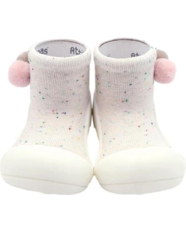 SCARPINE PRIMI PASSI ATTIPAS SHOOTING STAR CREAM BIANCHE BLANCO