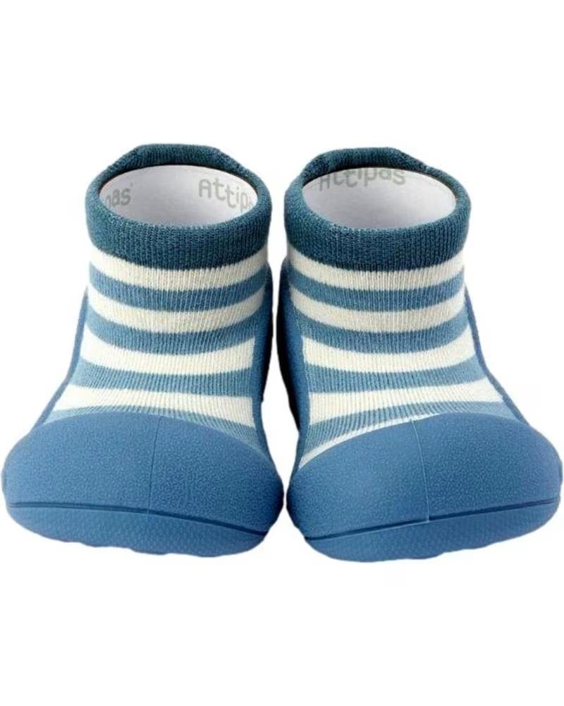 ATTIPAS BOTITAS PRIMEROS PASOS STRIPE BLUE STR0101 AZUL