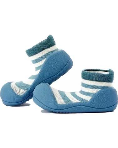 ATTIPAS BOTITAS PRIMEROS PASOS STRIPE BLUE STR0101 AZUL