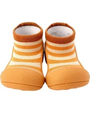 ATTIPAS CHAUSSURES PREMIERS PAS RAYURE JAUNE AMARILLO