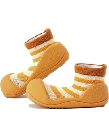 ATTIPAS CHAUSSURES PREMIERS PAS RAYURE JAUNE AMARILLO