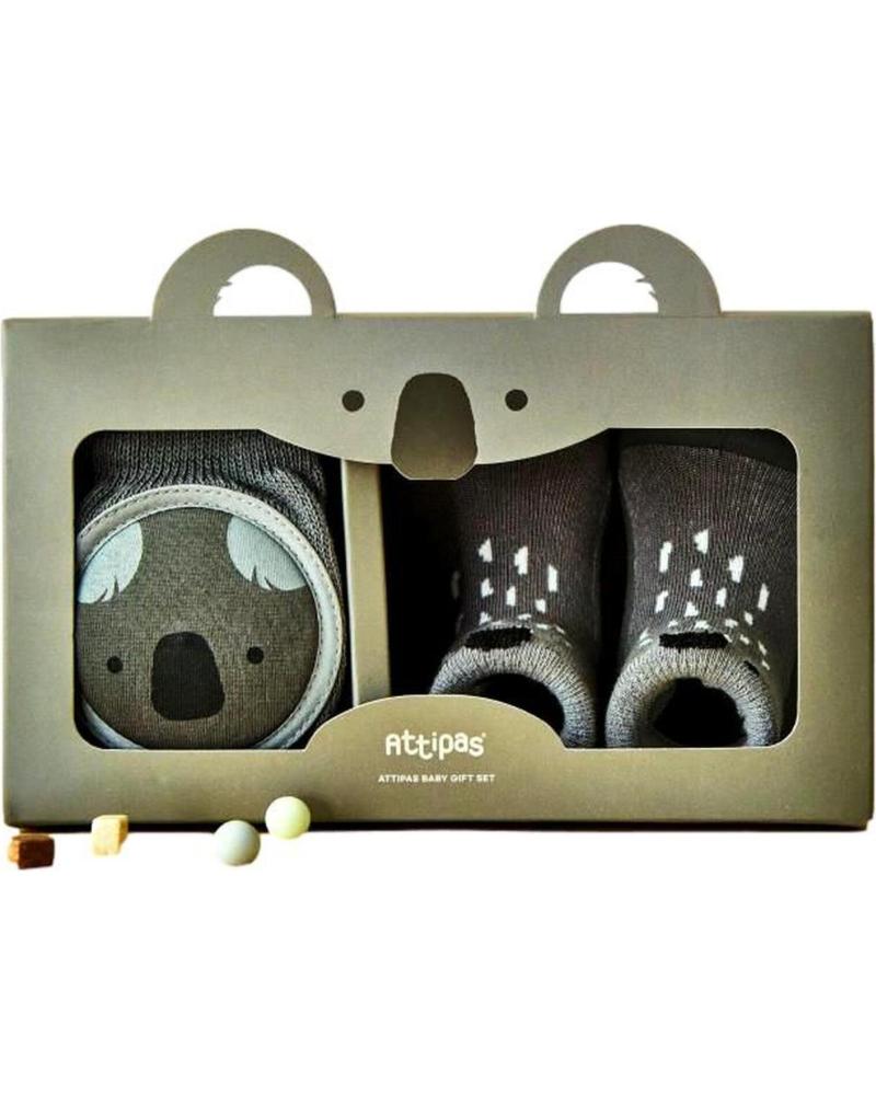 COFFRET CADEAU ATTIPAS KOALA GSK GRIS AVEC GENOUILLÈRES GRIS