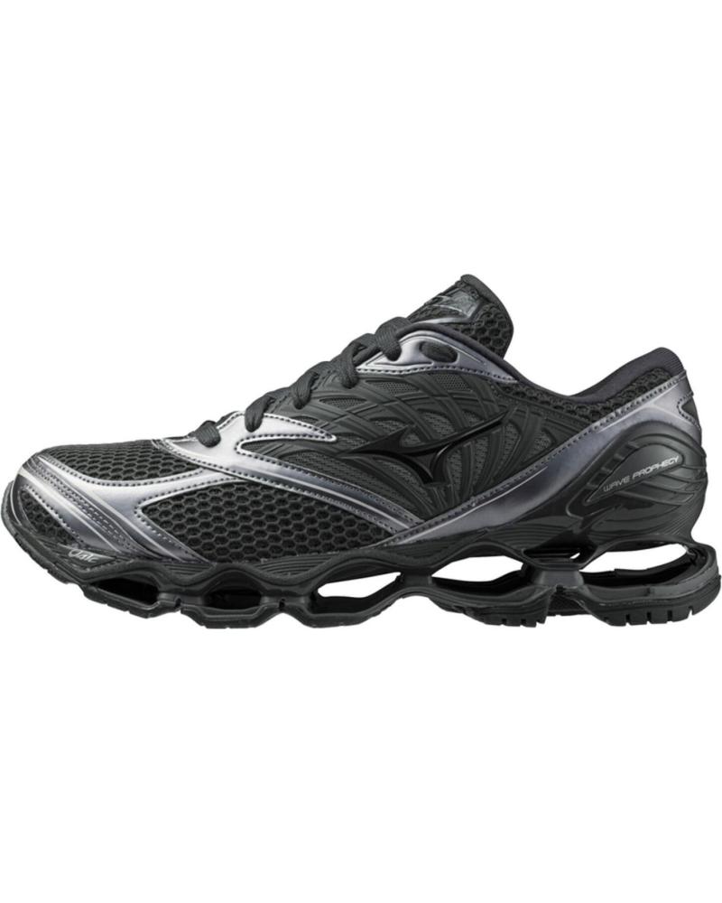 TÊNIS MIZUNO WAVE PROPHECY LS BLACK SAND / METALLIC GRAY NAN