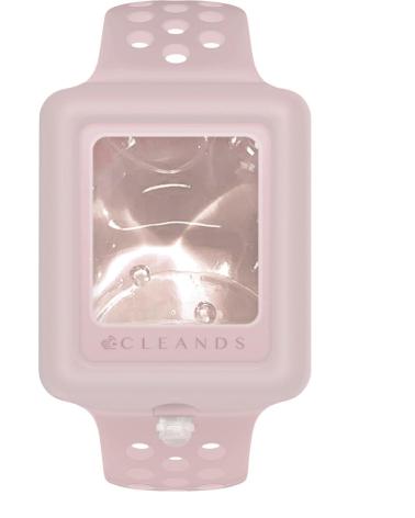 PULSERA RECARGABLE CLEANDS PARA GEL HIDROALCOHÓLICO - ROSA ROSA