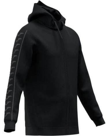 FELPA CON CAPPUCCIO JOMA ICONO STREET GRIGIO SCURO E NERO NEGRO