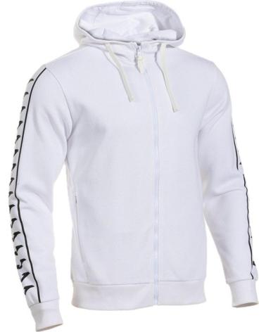 FELPA CON CAPPUCCIO JOMA ICONO STREET BIANCA E NERA BLANCO