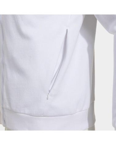 FELPA CON CAPPUCCIO JOMA ICONO STREET BIANCA E NERA BLANCO