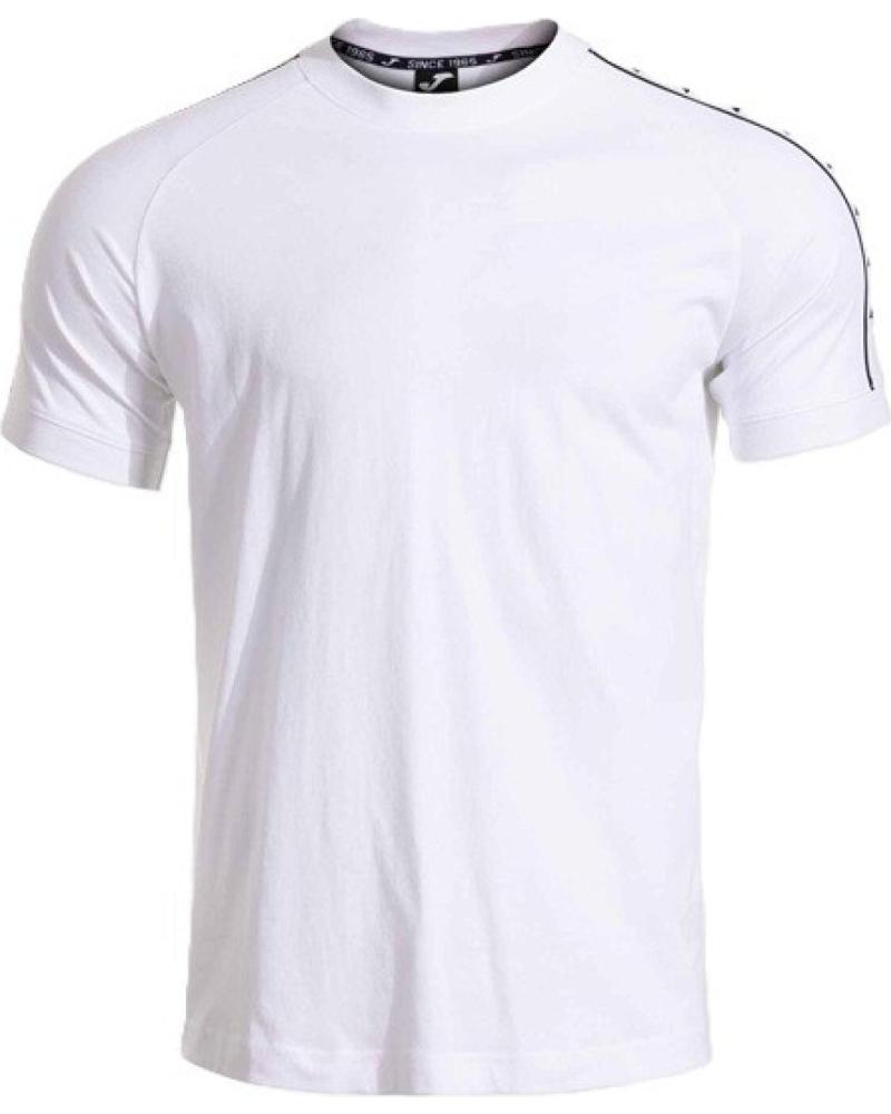 JOMA ICONO STREET T-SHIRT WEISS MIT SCHWARZEN DETAILS BLANCO