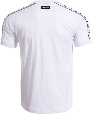 JOMA ICONO STREET T-SHIRT WEISS MIT SCHWARZEN DETAILS BLANCO