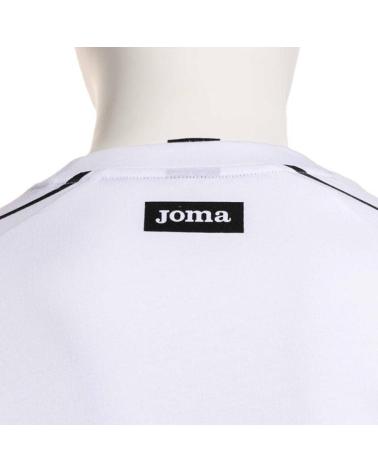 JOMA ICONO STREET T-SHIRT WEISS MIT SCHWARZEN DETAILS BLANCO