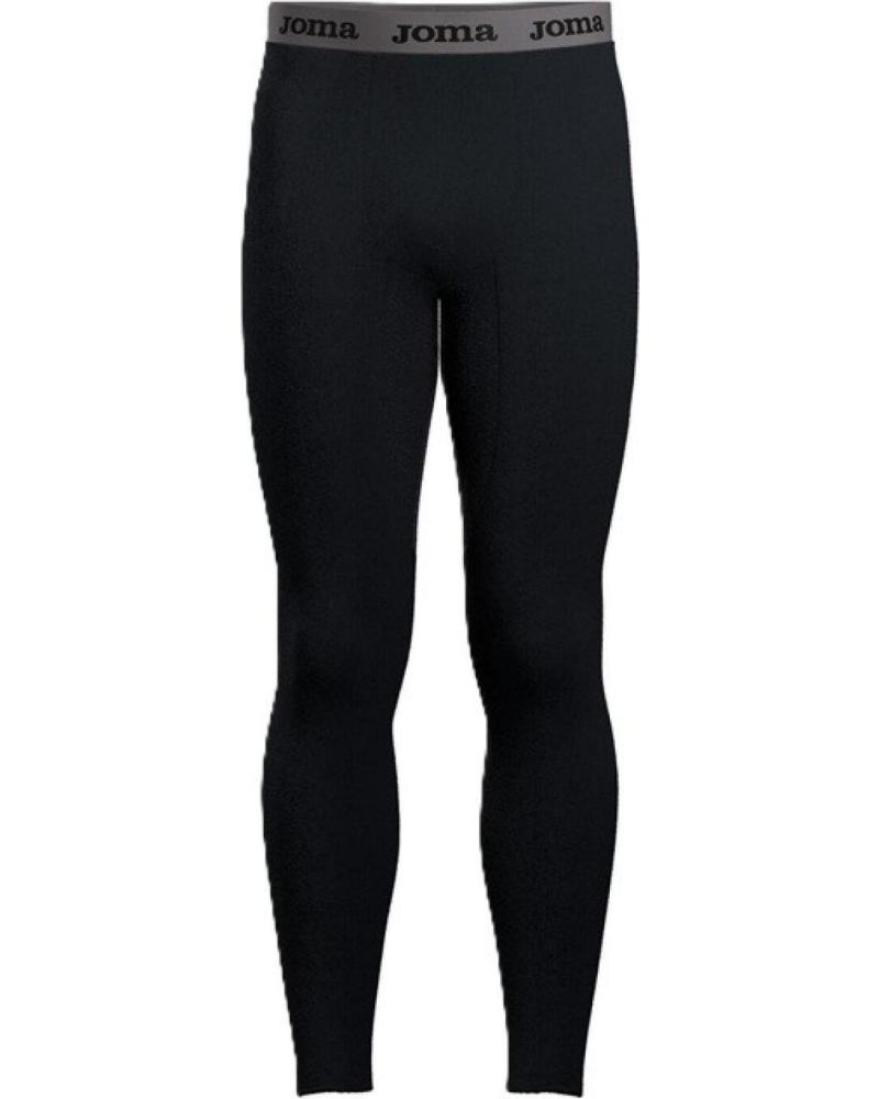 LEGGINGS LUNGHI SPORTIVI JOMA CORE NERI DA UOMO NEGRO