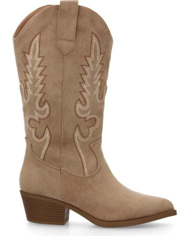 SPORT3PUNTO0 YY-105 KHAKI EMBROIDERED COWBOY BOOT VARIOS COLORES