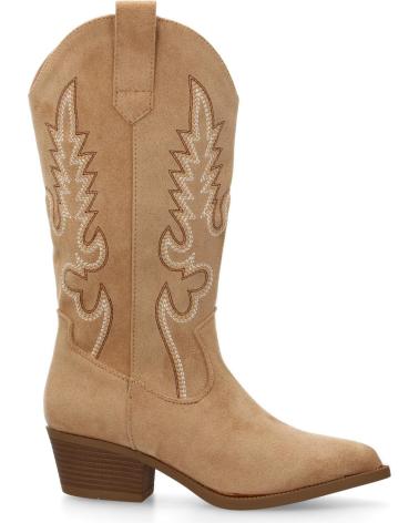 SPORT3PUNTO0 YY-105 BEIGE EMBROIDERED COWBOY BOOT VARIOS COLORES