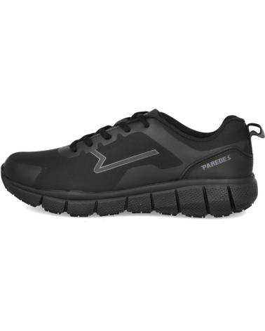 L&R SHOES PAREDES DAKOTA BLACK ANTI-SLIP SNEAKERS FOR WORK AND DAILY USE NEGRO