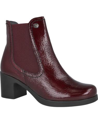 STIVALETTI CON TACCO MEDIO PITILLOS 30103 BORDEAUX BURDEOS