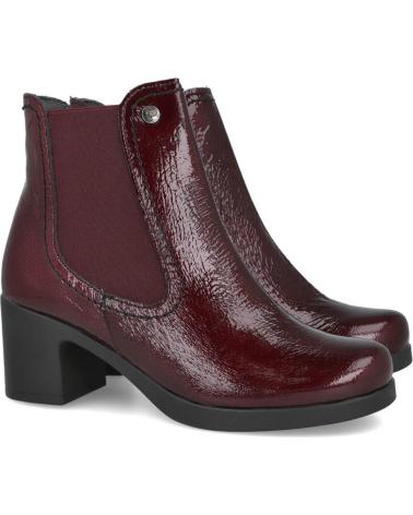 STIVALETTI CON TACCO MEDIO PITILLOS 30103 BORDEAUX BURDEOS