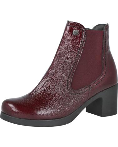 STIVALETTI CON TACCO MEDIO PITILLOS 30103 BORDEAUX BURDEOS
