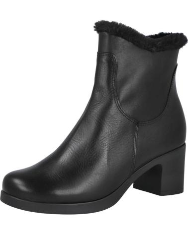 STIVALETTI PITILLOS 30105 CON TACCO MEDIO NERI NEGRO