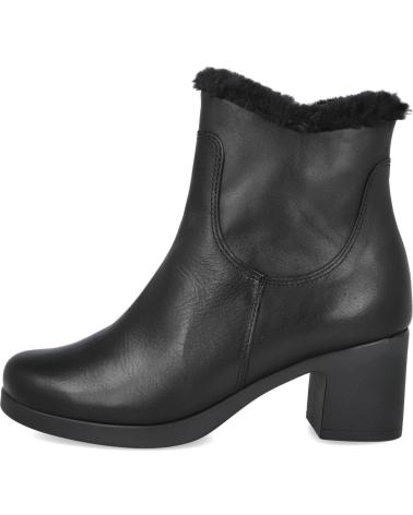 STIVALETTI PITILLOS 30105 CON TACCO MEDIO NERI NEGRO