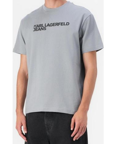 KARL LAGERFELD KLJ REG SS ESSENTIAL TEE GRIS