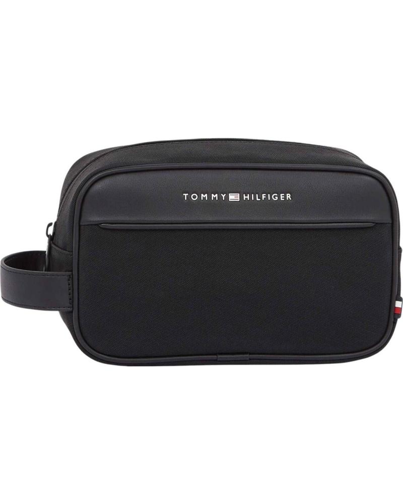 TOMMY HILFIGER TH FOUNDATION WASHBAG NERO NEGRO