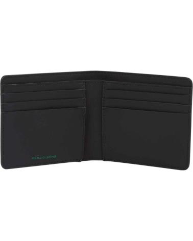 PORTAFOGLIO TOMMY HILFIGER TJM LINEAR CC NERO NEGRO