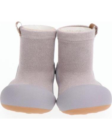 ATTIPAS LABEL GREY ALA0101: CHAUSSURES ERGONOMIQUES GRISES POUR PREMIERS PAS GRIS