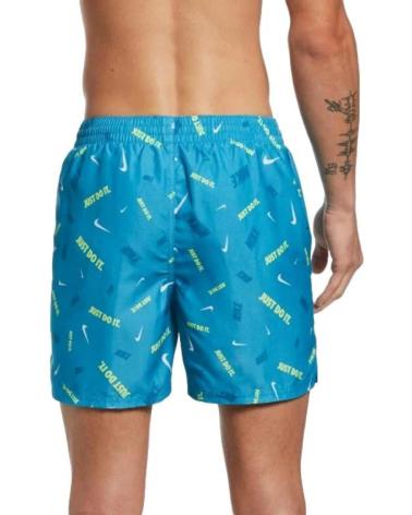 COSTUME DA BAGNO NIKE LOGOFETTI LAP 5 NESSB591 BLU AZUL