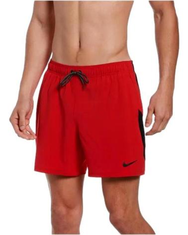 NIKE NESSB500 RED SWIM SHORTS ROJO