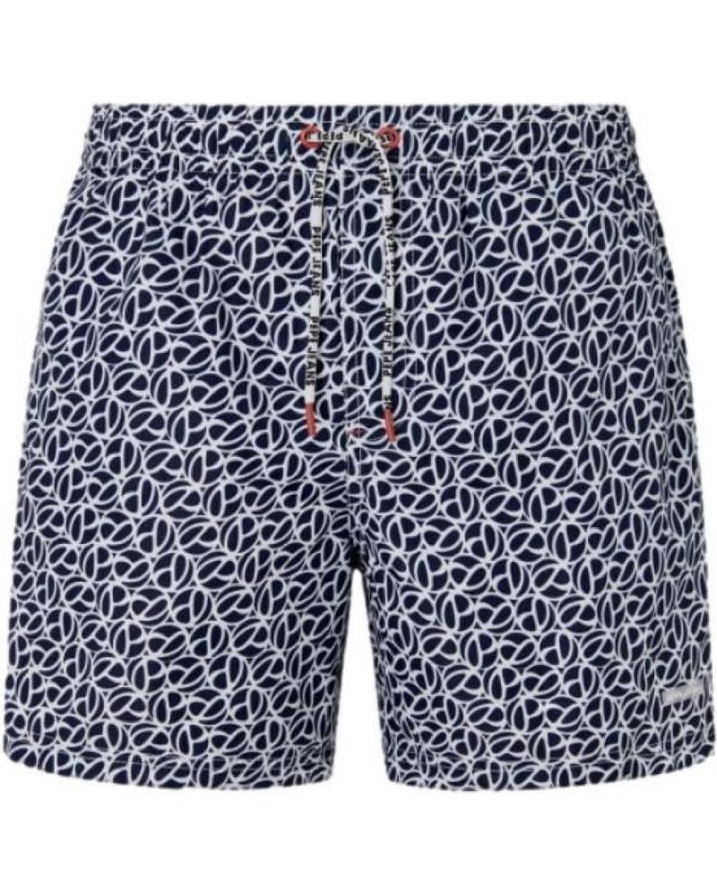 PEPE JEANS PMB10394 PRINT BLUE AZUL