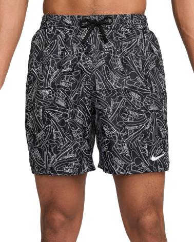 NIKE VOLLEY SNEAKER SWIM SHORTS BLACK NEGRO