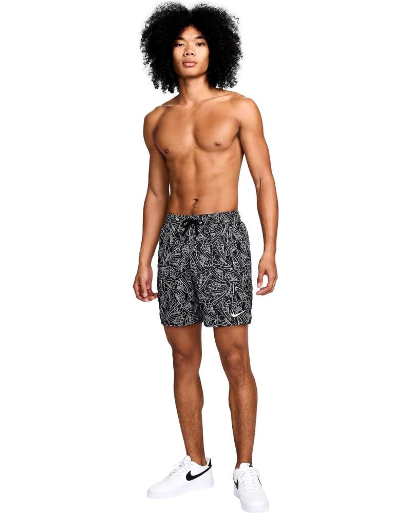 NIKE VOLLEY SNEAKER SWIM SHORTS BLACK NEGRO