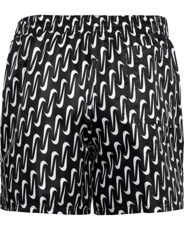 SHORT DE BAIN NIKE SWOOSH LINK NOIR NEGRO