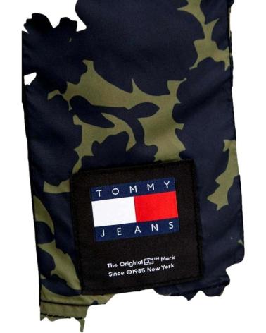 COSTUME DA BAGNO TOMMY JEANS NERO STAMPA SHADOW FLORAL GREEN UM0UM03151 NEGRO
