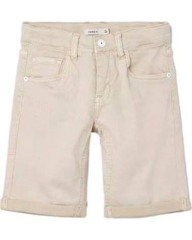 NAME IT BERMUDAS DE ALGODÓN PARA NIÑO BEIGE