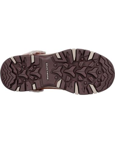 SKECHERS TREGO FALLS FINEST 167178 BOTTES DE RANDONNÉE MARRON AVEC DOUBLURE FOURRURE MARRóN