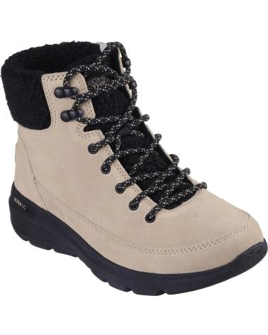 BOTAS SKECHERS ON THE GO GLACIAL ULTRA 16677 BEGE BEIGE