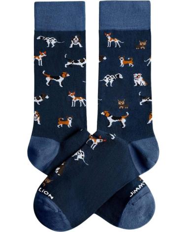 JIMMY LION SOCKEN DOGS BLAU AZUL