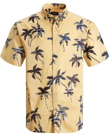 JACK AND JONES CHEMISE ENFANT JAUNE À MOTIF 12188309 AMARILLO