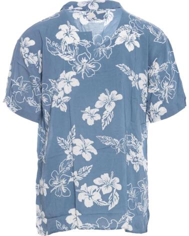 BLAUES GEMUSTERTES HEMD JACK & JONES 12244087 AZUL