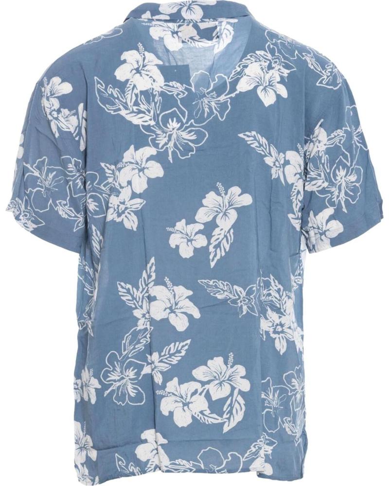 BLAUES GEMUSTERTES HEMD JACK & JONES 12244087 AZUL