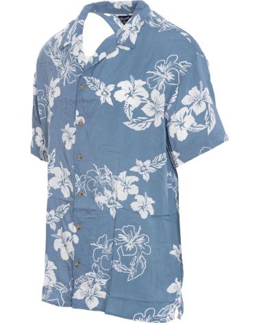 BLAUES GEMUSTERTES HEMD JACK & JONES 12244087 AZUL