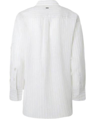 PEPE JEANS CAMISA POLLY PL304804 BLANCA BLANCO