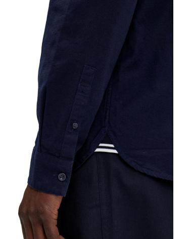 BLAUES OXFORD-HEMD FRED PERRY M5516 AZUL