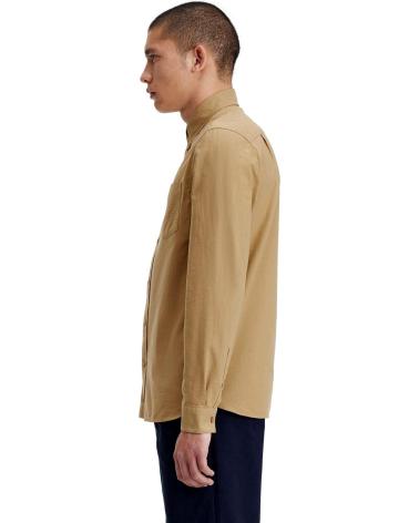 FRED PERRY OXFORD HEMD M5516 BEIGE BEIGE