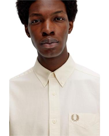 FRED PERRY OXFORD HEMD M5650 BEIGE BEIGE