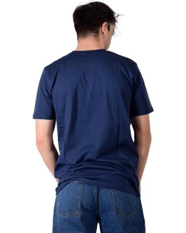 T-SHIRT ELLESSE SHM14266 BLU CON STAMPA FRONTALE AZUL