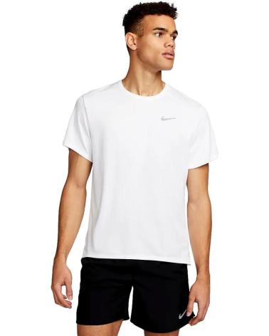 T-SHIRT DA CORSA NIKE MILER DV9315 BIANCA BLANCO