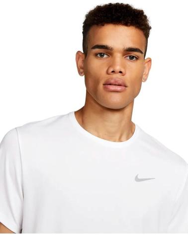 T-SHIRT DA CORSA NIKE MILER DV9315 BIANCA BLANCO
